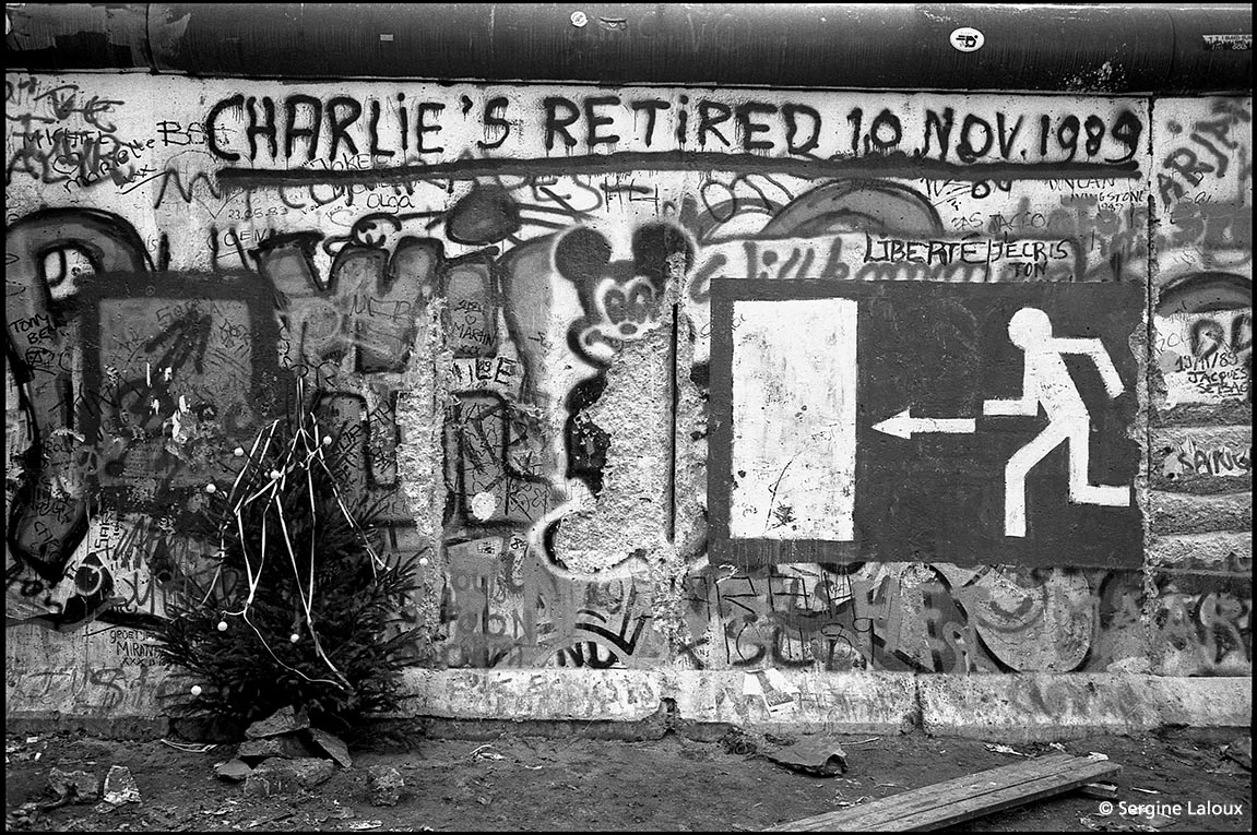 Sergine Laloux - Photographe - la chute du mur de Berlin